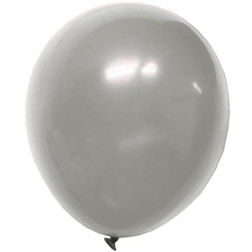 Balloons - Metallic Silver - Click Image to Close
